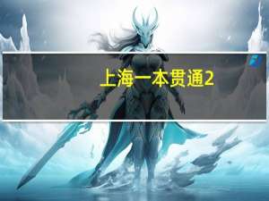 上海一本贯通2_4什么意思