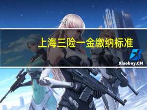 上海三险一金缴纳标准