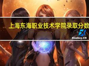 上海东海职业技术学院录取分数线