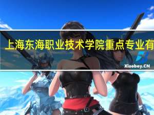 上海东海职业技术学院重点专业有哪些