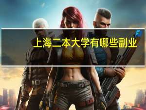 上海二本大学有哪些副业