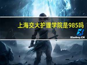 上海交大护理学院是985吗