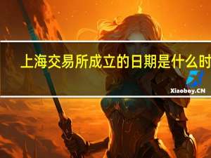 上海交易所成立的日期是什么时候
