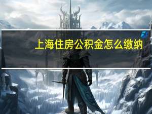 上海住房公积金怎么缴纳
