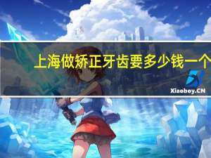 上海做矫正牙齿要多少钱一个(在上海普通牙科正崎花费两万多，算贵的吗)