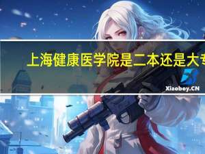 上海健康医学院是二本还是大专