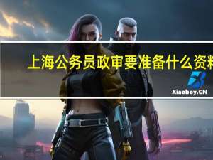 上海公务员政审要准备什么资料
