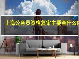上海公务员资格复审主要查什么内容