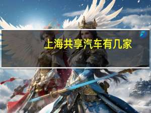 上海共享汽车有几家