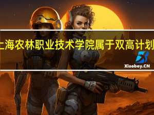 上海农林职业技术学院属于双高计划院校吗