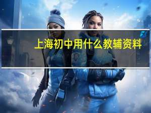上海初中用什么教辅资料
