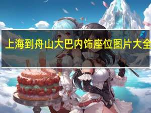 上海到舟山大巴内饰座位图片大全大图（上海到舟山大巴）
