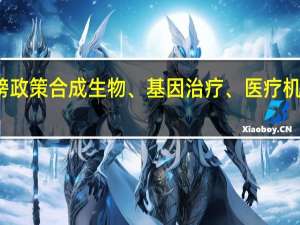 上海发布生物医药产业重磅政策合成生物、基因治疗、医疗机器人三大前沿赛道行动方案出炉
