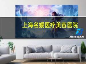 上海名媛医疗美容医院(名媛是做什么的)