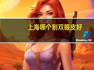 上海哪个割双眼皮好(上海哪个医生双眼皮做的好)