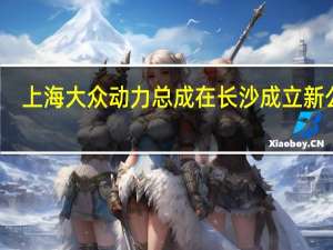 上海大众动力总成在长沙成立新公司