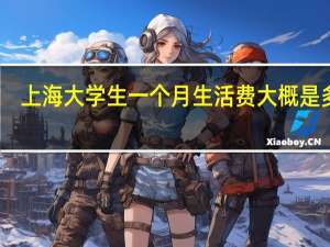 上海大学生一个月生活费大概是多少
