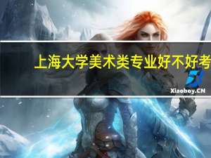 上海大学美术类专业好不好考