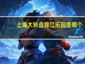 上海大转盘锦江乐园是哪个