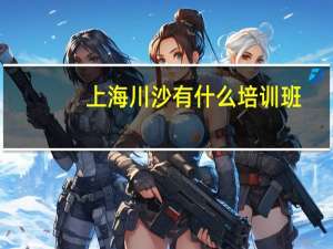 上海川沙有什么培训班