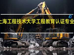 上海工程技术大学工程教育认证专业有哪些
