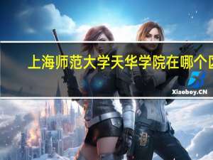 上海师范大学天华学院在哪个区