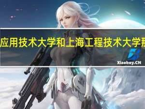 上海应用技术大学和上海工程技术大学那个好你好