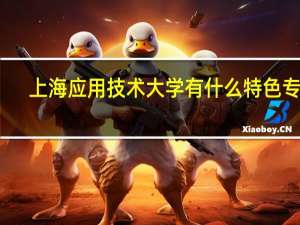 上海应用技术大学有什么特色专业，专业排名如何