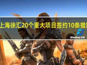 上海徐汇20个重大项目签约10条措施出台