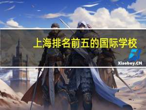 上海排名前五的国际学校