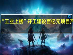 上海推动“工业上楼” 开工建设百亿元项目严防炒楼、炒地