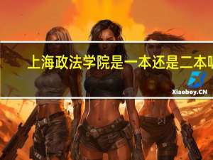 上海政法学院是一本还是二本呢