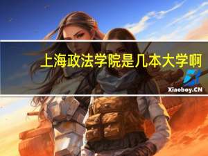 上海政法学院是几本大学啊