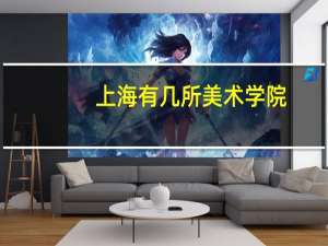 上海有几所美术学院