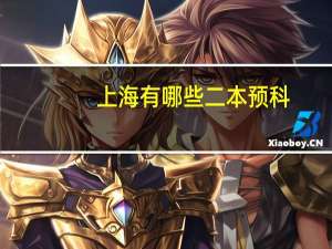 上海有哪些二本预科