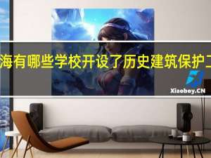 上海有哪些学校开设了历史建筑保护工程专业