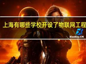 上海有哪些学校开设了物联网工程专业