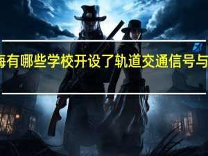 上海有哪些学校开设了轨道交通信号与控制专业
