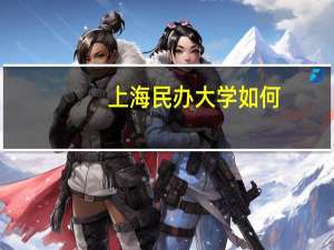 上海民办大学如何