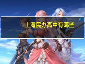 上海民办高中有哪些
