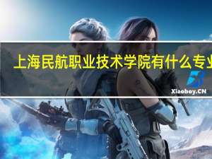 上海民航职业技术学院有什么专业啊