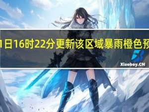 上海浦东新区气象台11日16时22分更新该区域暴雨橙色预警信号为暴雨红色预警信号（上海天气）