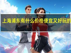 上海浦东有什么价格便宜又好玩的地方