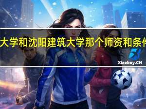 上海海事大学 和 沈阳建筑大学 那个师资和条件环境更好一些