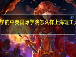 上海理工大学的中英国际学院怎么样 上海理工大学中英国际学院