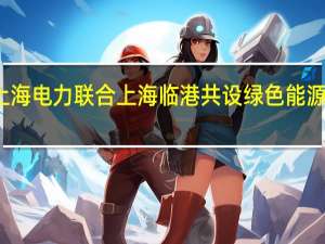 上海电力联合上海临港共设绿色能源新公司
