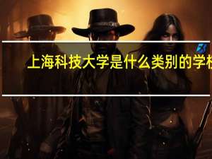 上海科技大学是什么类别的学校