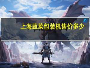 上海蔬菜包装机售价多少
