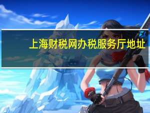 上海财税网办税服务厅地址（上海财税网办税服务厅）