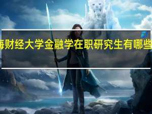上海财经大学金融学在职研究生有哪些报考方式